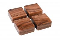 Демпфер квадратный VOXmodule Rosewood (4 шт) (A, 2-4 кг)