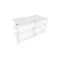 Модуль стойки под Hi-Fi Bassocontinuo CYMBALON 2.1 Inside White 140 mm (ножки белые)