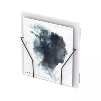 Подставка для виниловых пластинок Glorious Record Box Display Door White