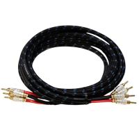 Акустический кабель DH Labs Q-10 Signature speaker cable bi-amp(4x4), locking banana 2,5m