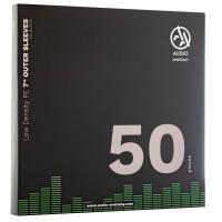 Внешние конверты Audio Anatomy 50 X LOW DENSITY PE 7" OUTER SLEEVES - 100 MICRON