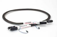 Кабель межблочный аудио Tellurium Q Silver Diamond Phono RCA 2.5m