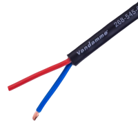Акустический кабель Van Damme Black Series Reduced OD Tour Grade 2 x 4.0мм2 чёрный (268-545-001)