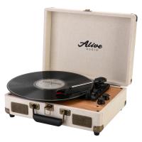 Проигрыватель винила Alive Audio GLAM The Canvas Edition Ivory с Bluetooth