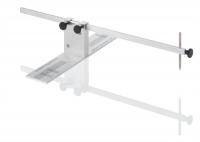 Шаблон для настройки Clearaudio IEC Cartridge alignment gauge Silver