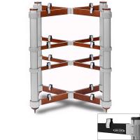 Подставка под Hi-Fi компоненты Solid Tech Rack of Silence 4 Reference Black/Silver