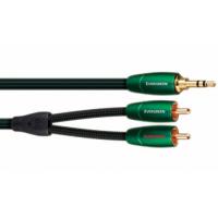 Кабель межблочный аудио AudioQuest Evergreen 1.5m (3.5mm-RCA)