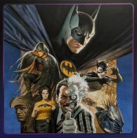 Виниловая пластинка OST - Batman (Graphic Novel Box Set, Purple & White Split w/ Green Splatter Batwing LP)