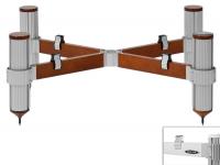 Подставка под Hi-Fi компоненты Solid Tech Rack of Silence 1 Regular White/Silver