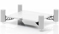 Полка Solid Tech HY490+ Black consoles/White shelf