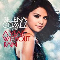 Виниловая пластинка Selena Gomez - A Year Without Rain (Transparent Ice Blue Black Splatter Vinyl LP)