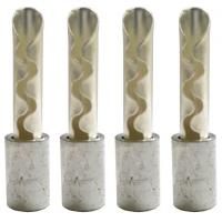 Разъемы AudioQuest Crimp BFA Silver (4 шт.)
