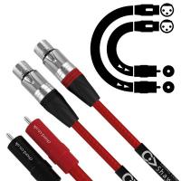 Кабель межблочный аудио Chord Company ShawlineX 2XLR to 2RCA 1m