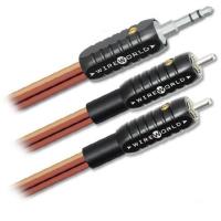 Кабель межблочный аудио Wire World Nano-Eclipse Mini Jack to 2 RCA 3.0m