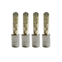 Комплект коннекторов AudioQuest Crimp BFA Silver, 40 шт
