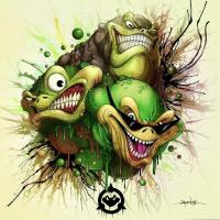 Виниловая пластинка OST - Battletoads: Smash Hits (Toadally Pink Vinyl 2LP, 3D Pop-Up Gatefold)