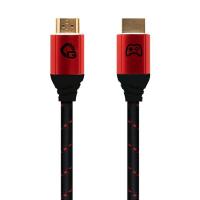 HDMI кабель Oehlbach EXCELLENCE Gaming UHD Ultra High-Speed HDMI 2.1b cable 2.0 m Red / Black (D1C42559)