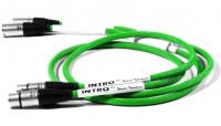 Кабель межблочный аудио Black Rhodium INTRO XLR-XLR Green 1.0 m
