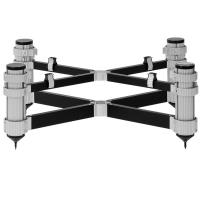 Подставка под Hi-Fi компоненты Solid Tech Rack of Silence 1 Reference Black/Silver