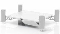 Полка Solid Tech HY490+ Silver consoles/White shelf