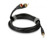 Кабель межблочный QED QE8114 Connect J2P Mini Jack - 2 RCA 1.5m