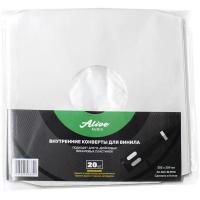 Внутренние конверты для винила Alive Audio AA-ACC-SLPINW (20шт)