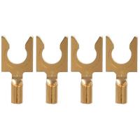 Разъемы AudioQuest 1414 Gold Crimp Spade