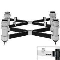 Подставка под Hi-Fi компоненты Solid Tech Rack of Silence 1 Reference White/Black