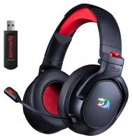 Беспроводная игровая гарнитура Redragon NOMEN черно-красная