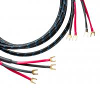 Акустический кабель DH Labs Q-10 Signature speaker cable bi-amp(4x4), spade 2,5m