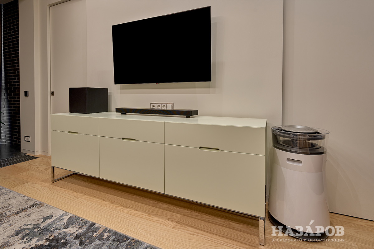 Мультирум + кинотеатр + умный дом - портфолио компании Галерея Назаров ...