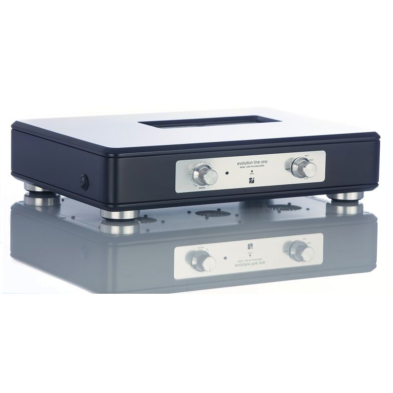 Предварительный ламповый усилитель Trafomatic Audio Evolution Line One (black/silver plates)