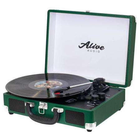 Проигрыватель винила Alive Audio GLAM Pine c Bluetooth