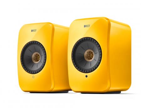 Полочная акустика KEF LSX II Solaris Yellow