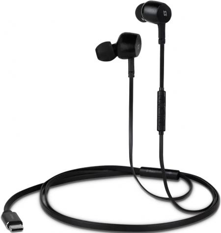 Наушники TTEC Pop 2 USB-C Stereo In Ear Headset with Mic, Black