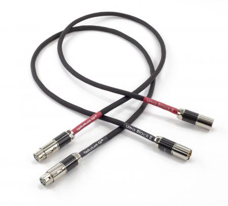 Кабель межблочный аудио Tellurium Q Ultra Black II XLR 1.0m