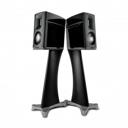 Полочная акустика Borresen M1 Black (стойки в комплекте)