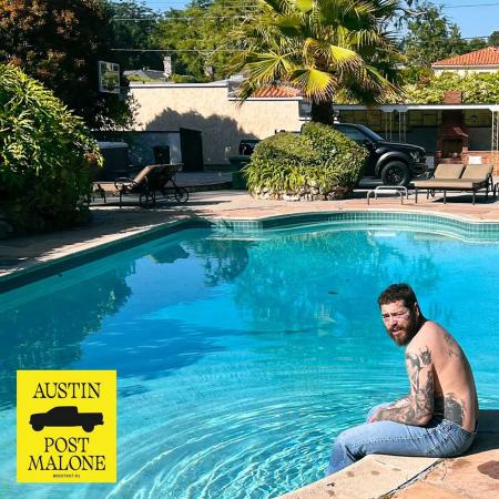 Виниловая пластинка Post Malone -  Austin (Limited Light Blue Transparent Vinyl 2LP)