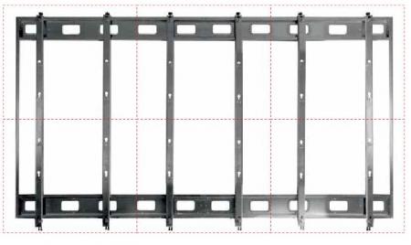 Кронштейн для телевизора OMB Quick Wall 3*2 black