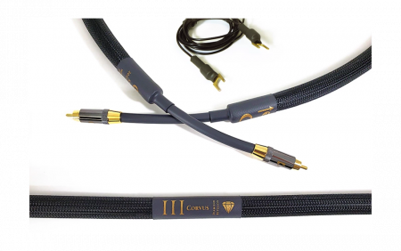 Кабель межблочный Purist Audio Design Corvus Phono Cable RCA-RCA Diamond Revision 1.2 m