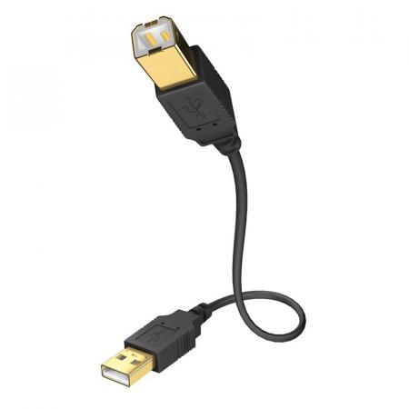 USB кабель In-Akustik Premium High Speed USB 2.0, 1.0m #01070001