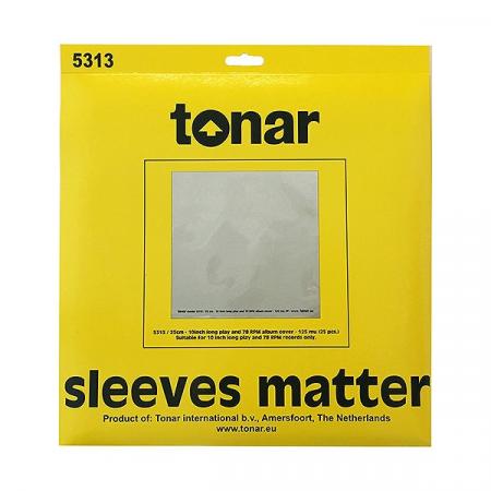 Обложка для пластинок Tonar 5313 Outer Sleeves 10 дюймов EP (25 шт.)