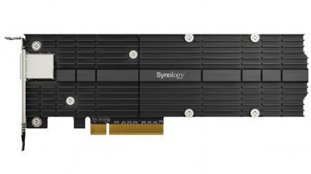 Сетевой адаптер Synology E10M20-T1 (PCIe 3.0 x8 10GbE 2 x m.2 SSD RJ-45)