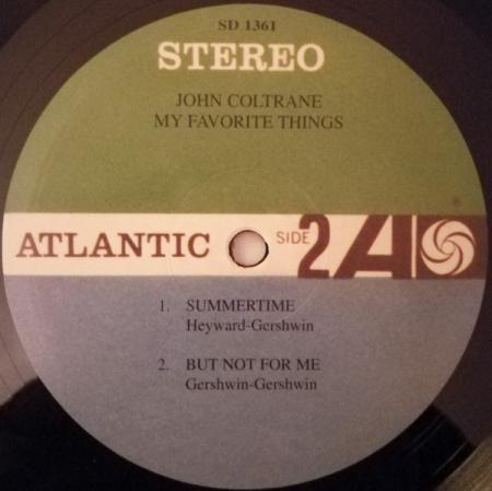 Виниловая пластинка WM John Coltrane My Favorite Things (180 GRAM)