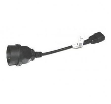 Сетевой кабель Powercom SCUT IEC-320 C14 to Socket Type-F 250V 10A