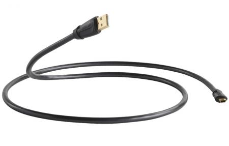 Кабель QED QE7001 Performance USB A-Bmini Graphite 1.5m
