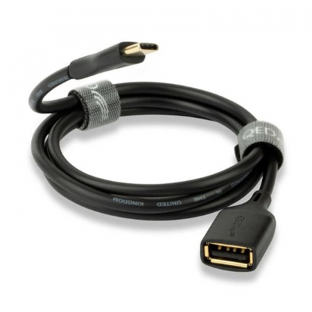 Межблочный кабель QED QE8194 Connect USB C M - A F 0.75m