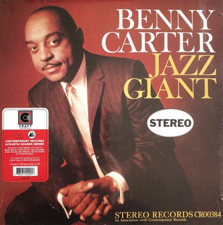 Виниловая пластинка Benny Carter - Jazz Giant (Acoustic Sound) (Black Vinyl LP)