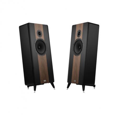 Напольная акустика Heco Direkt Premium Black / Walnut