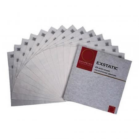 Конверты для виниловых пластинок Goldring EXSTATIC RECORD SLVE (25 PK) GL0205M